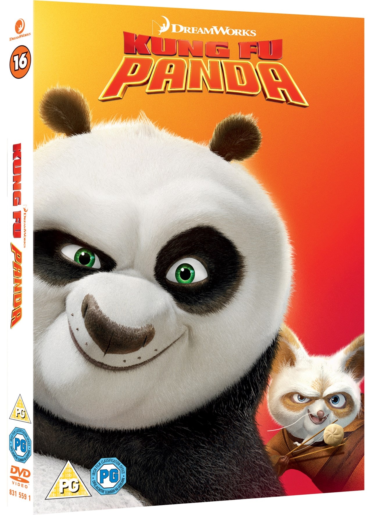 Kung Fu Panda Dvd 2008 Movie Jack Black Film Hmv Store 