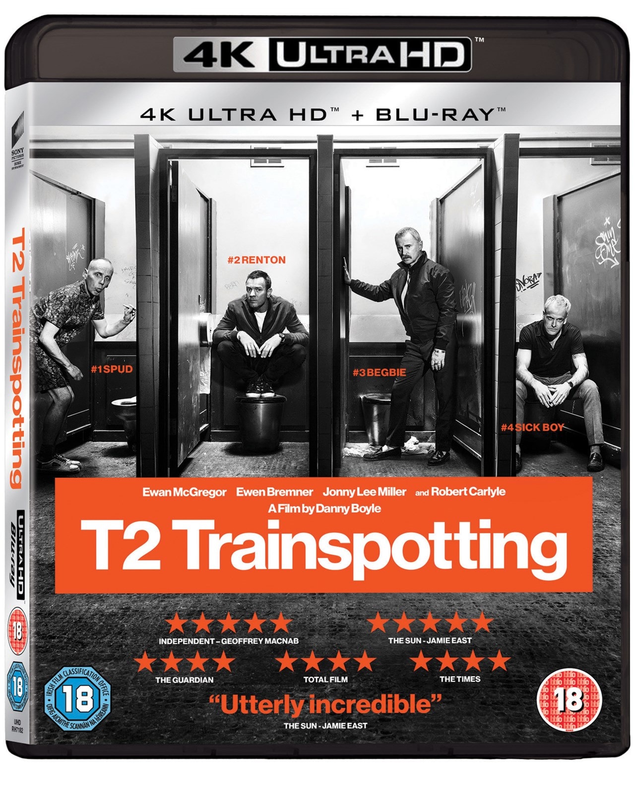 T2 Trainspotting | 4K Ultra HD Blu-ray | Free Shipping Over £20 | HMV Store