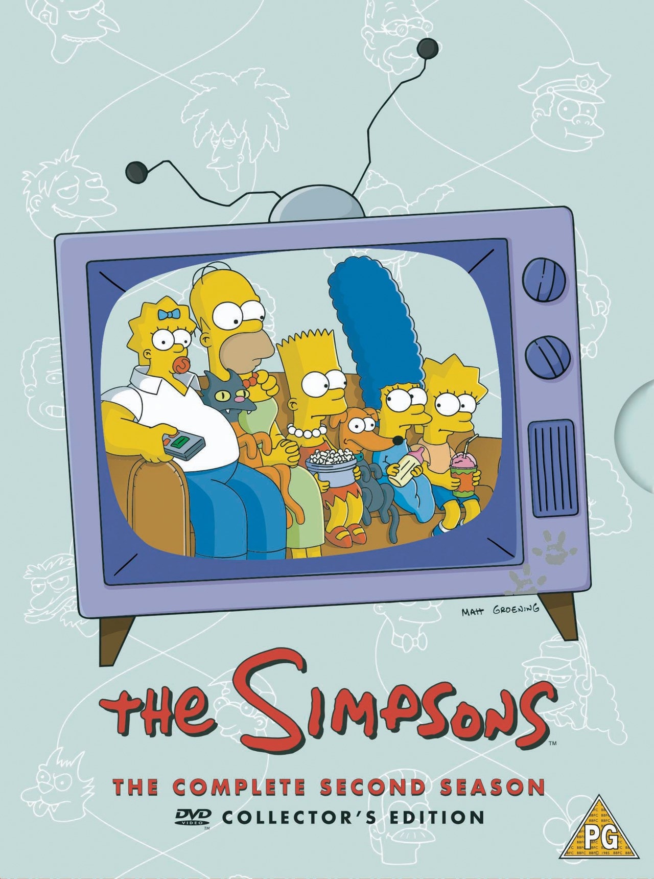 The Simpsons: The Complete Second Season | DVD Box Set | Free shipping ...