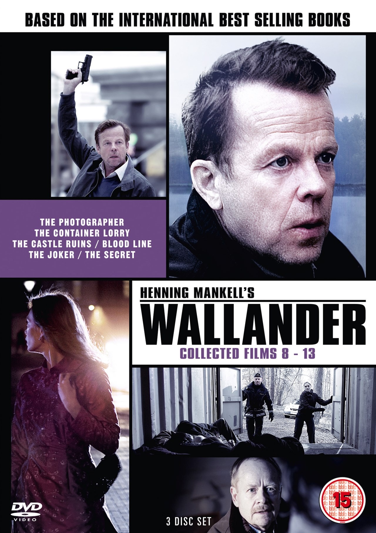 Wallander: Collected Films 8-13 | DVD | Free Shipping Over £20 | HMV Store