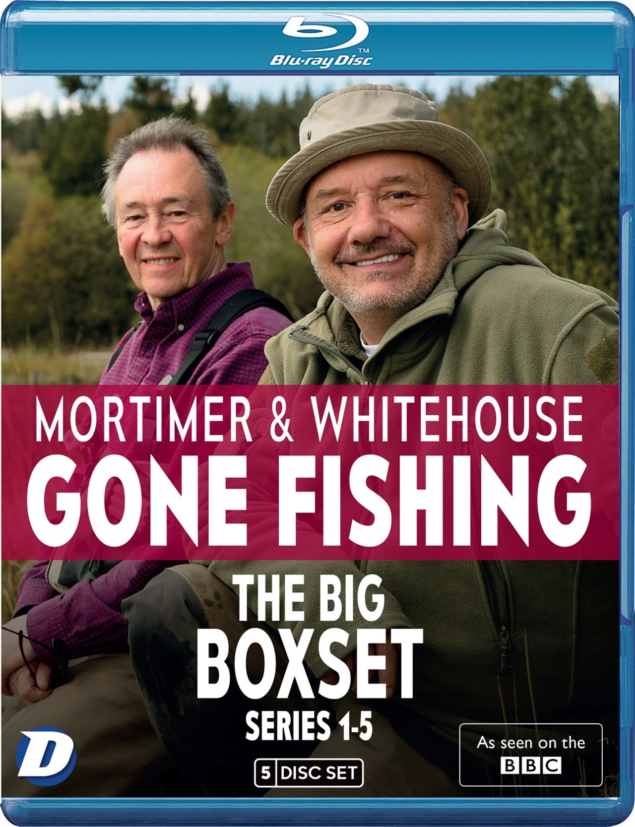 Mortimer & Whitehouse Gone Fishing Series 15 Bluray Box Set