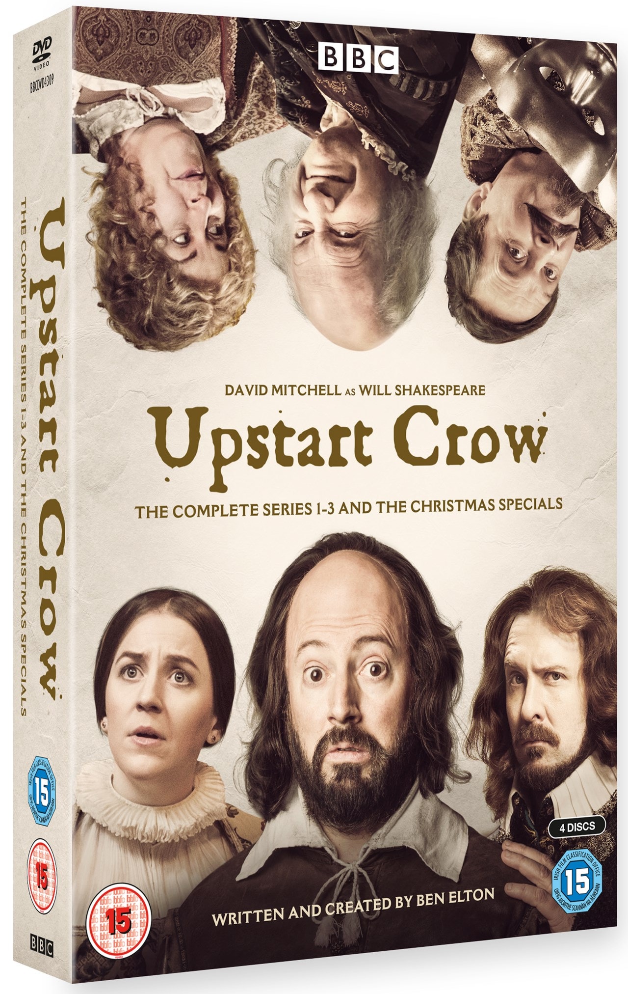 Upstart Crow The Complete Series 13 and the Christmas Specials