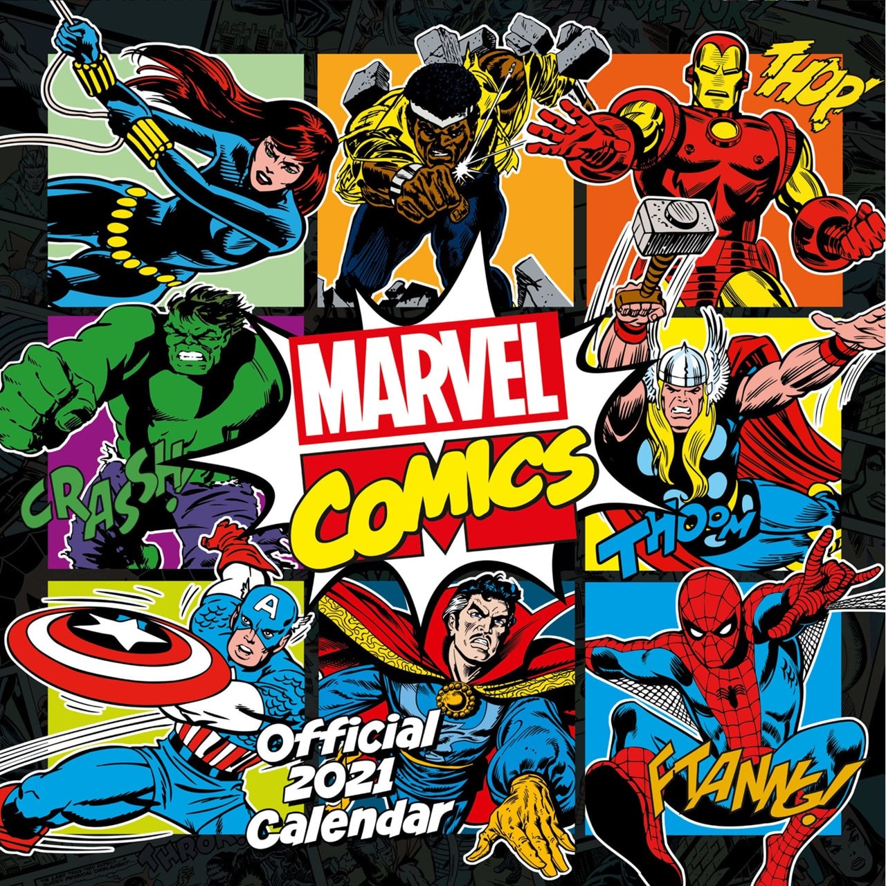 Marvel Comics Square 2021 Calendar Calendars Free