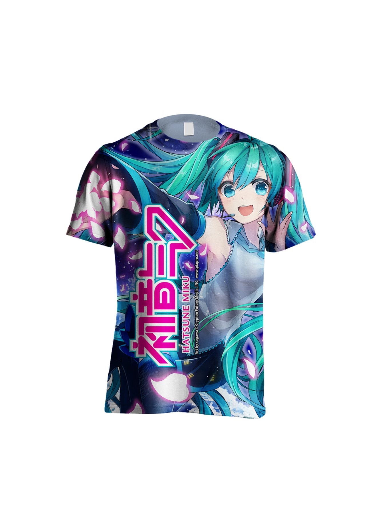 Hatsune Miku: Sogawa Miku Sublimation (hmv Exclusive) Blue Tee | T 