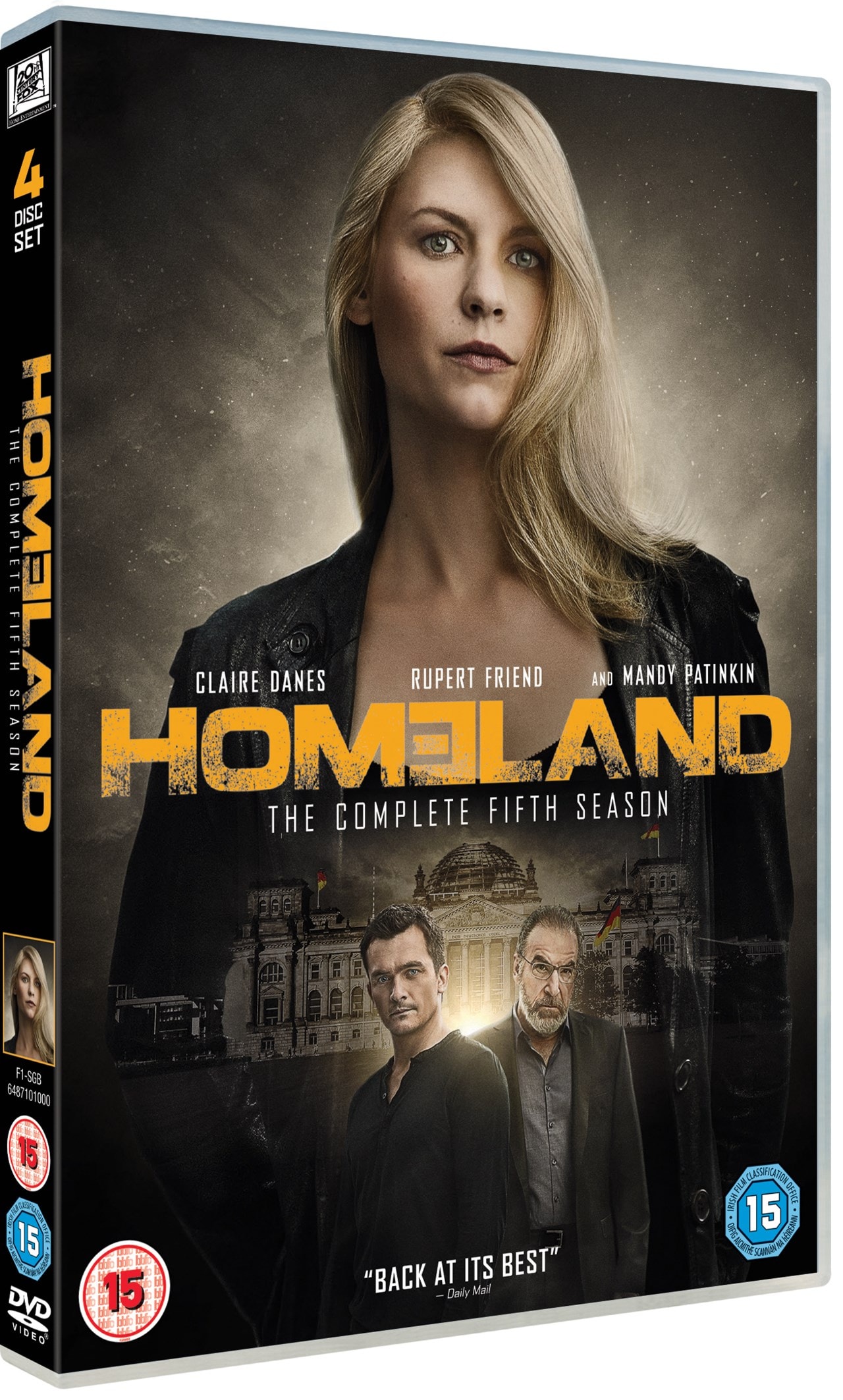 Homeland: The Complete Fifth Season | DVD Box Set | Free Shipping Over ...