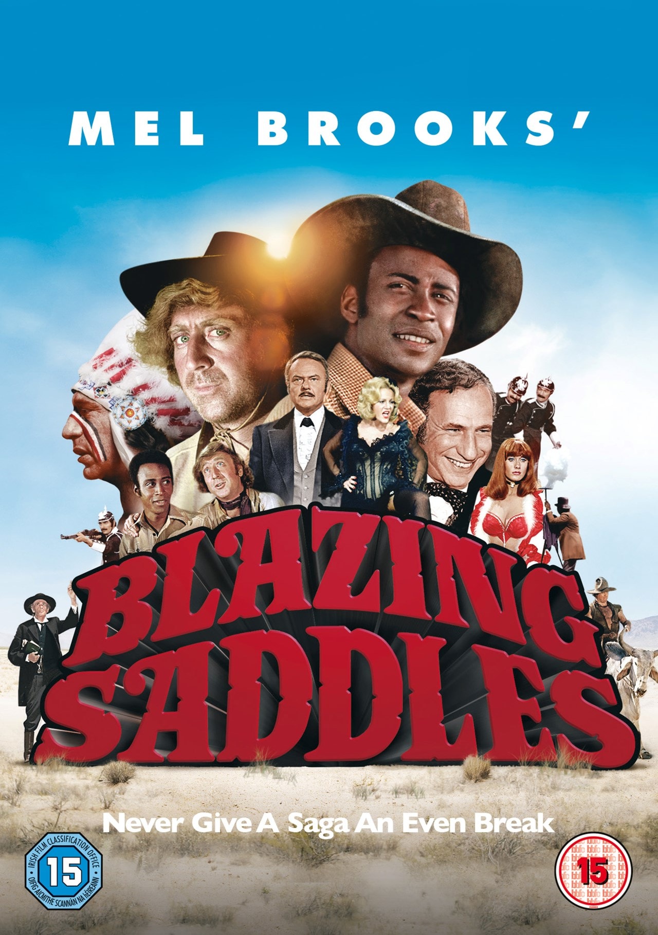 Blazing Saddles | DVD | Free Shipping Over £20 | HMV Store