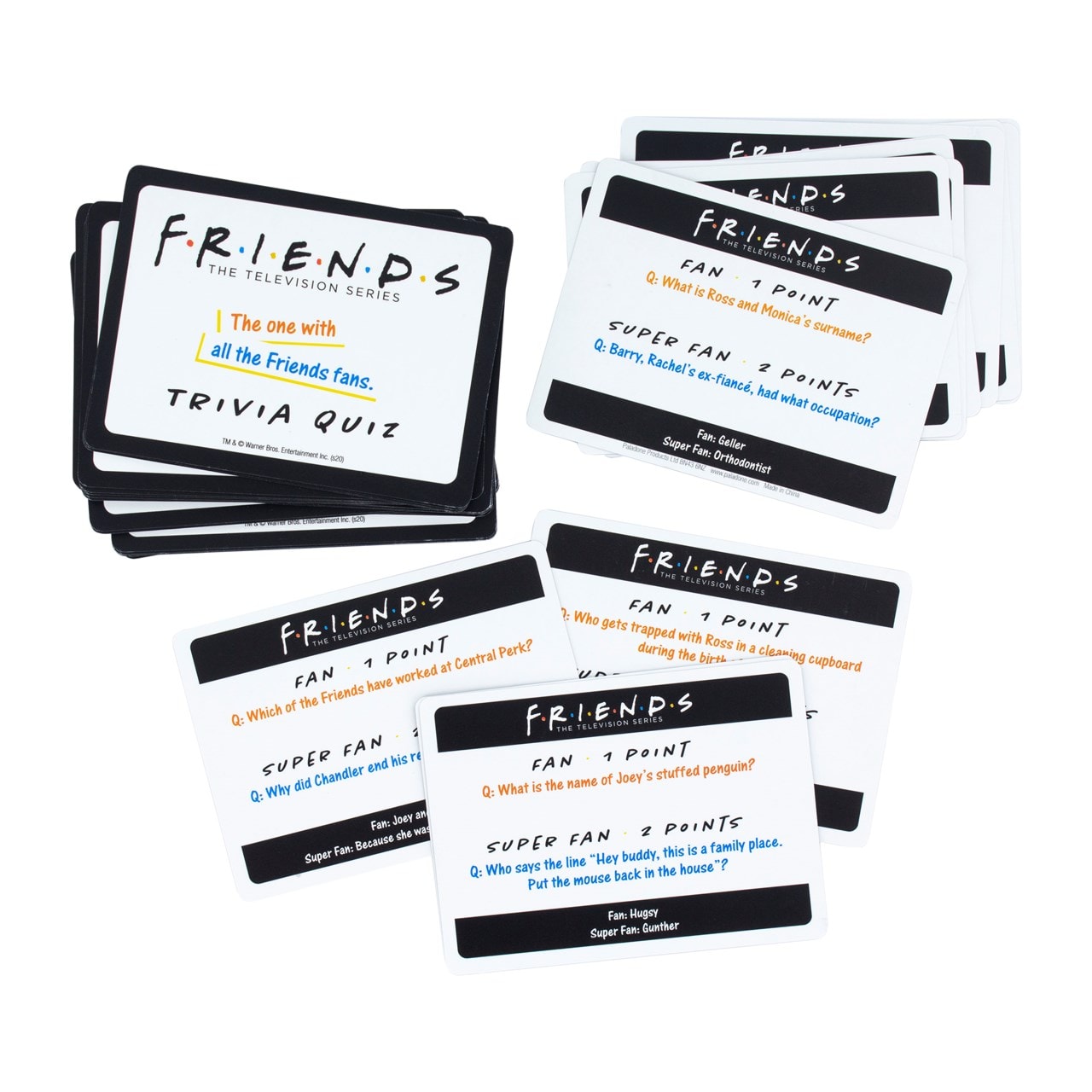 Friends Trivia Quiz 2nd Edition Family Party Quiz Games HMV Store