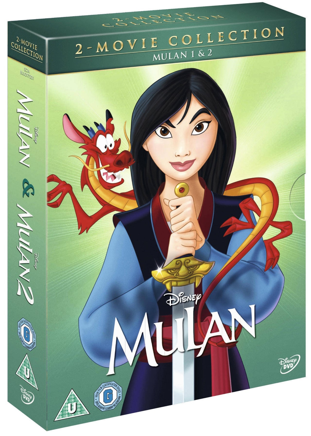 Mulan/Mulan 2 | DVD | Free shipping over £20 | HMV Store