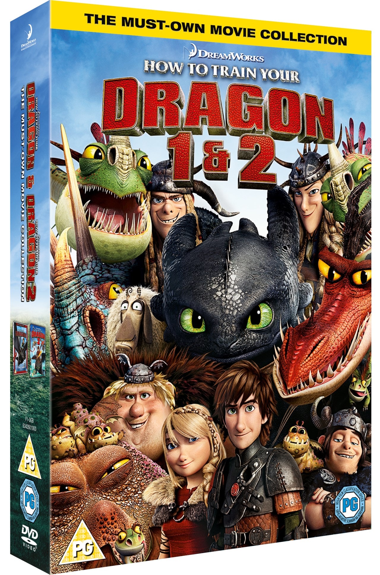 How to Train Your Dragon 1 & 2 DVD Free shipping over £20 HMV Store