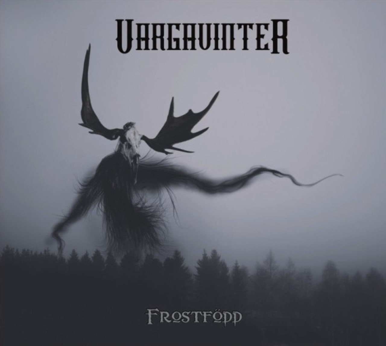 Северная мистика. Tomarum (Christine Linde). Vargavinter. Vargavinter Frostfödd album Cover.