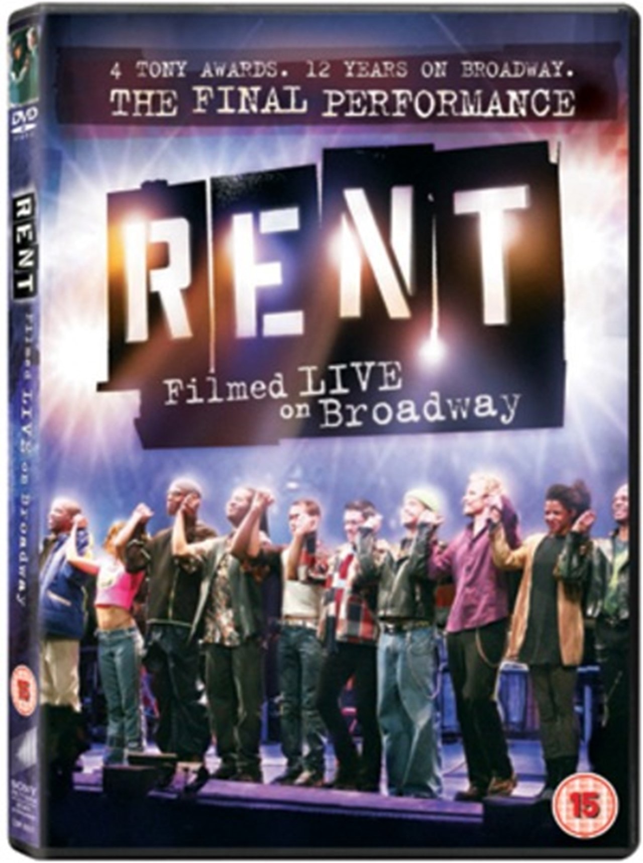 Rent The Final Performance Filmed Live On Broadway DVD Free