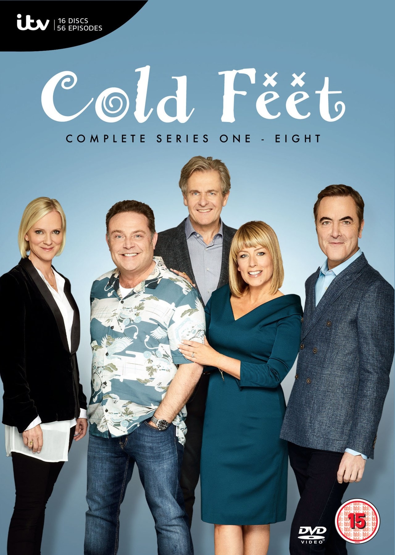 Cold Feet Complete Series One to Eight DVD Box Set Free shipping
