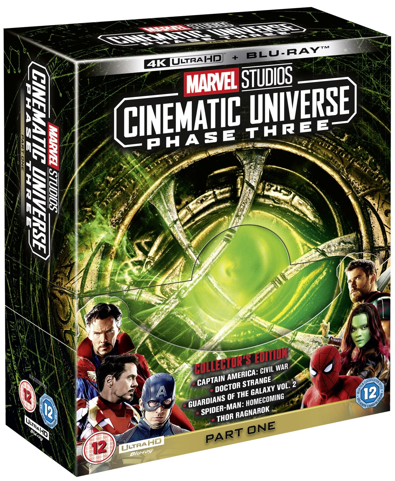 Marvel Studios Cinematic Universe: Phase Three - Part One | 4K Ultra HD ...