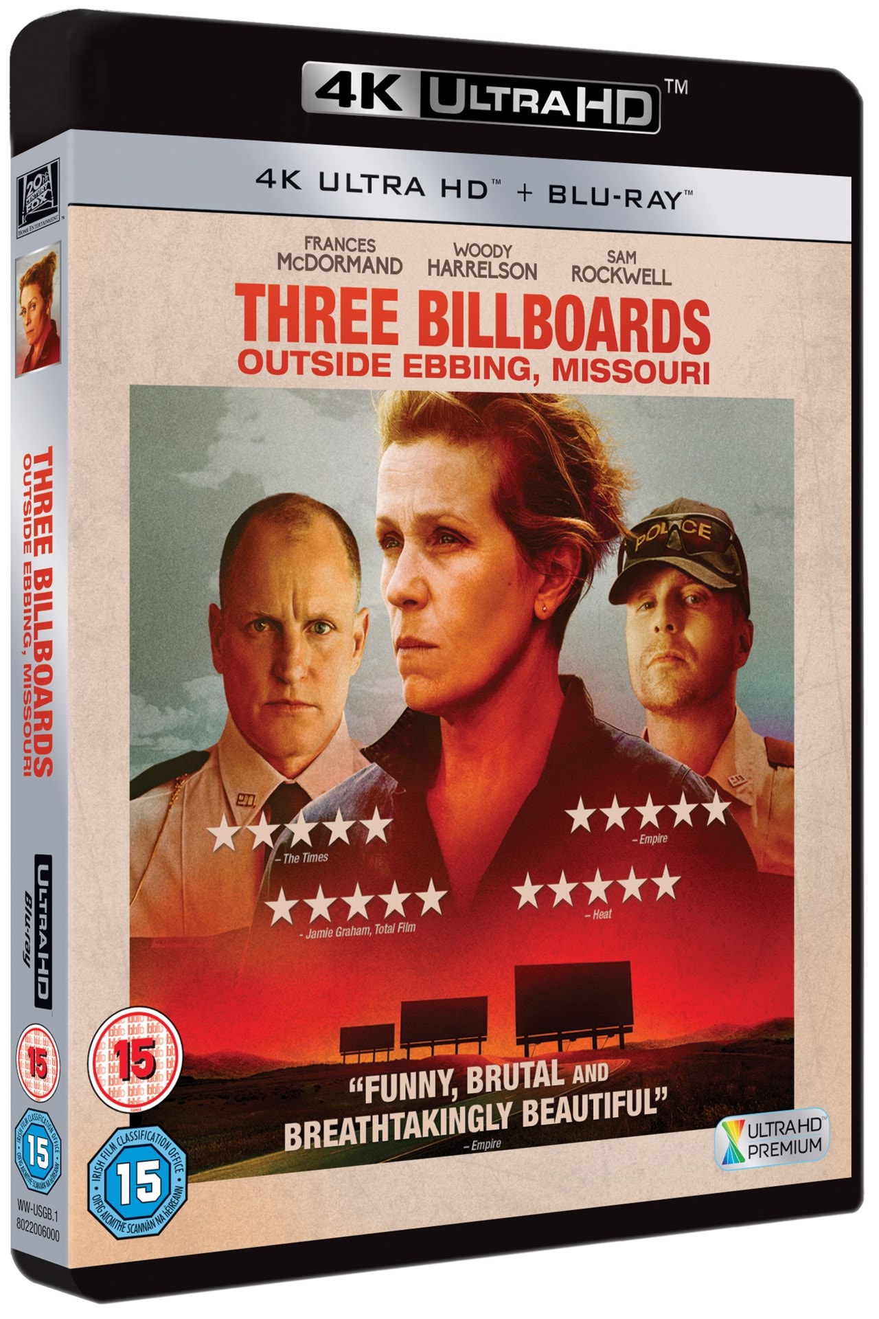 Three Billboards Outside Ebbing Missouri 4k Ultra Hd Blu Ray Free Shipping Over 20 Hmv Store
