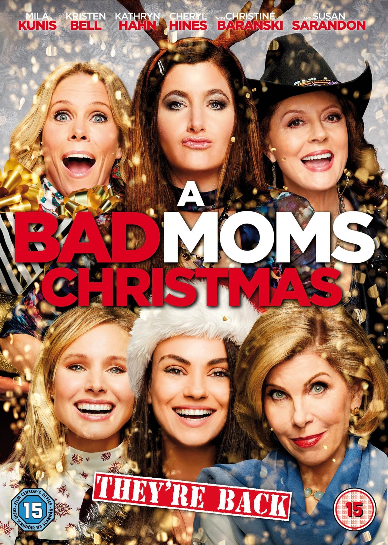 A Bad Moms Christmas DVD Free shipping over £20 HMV Store