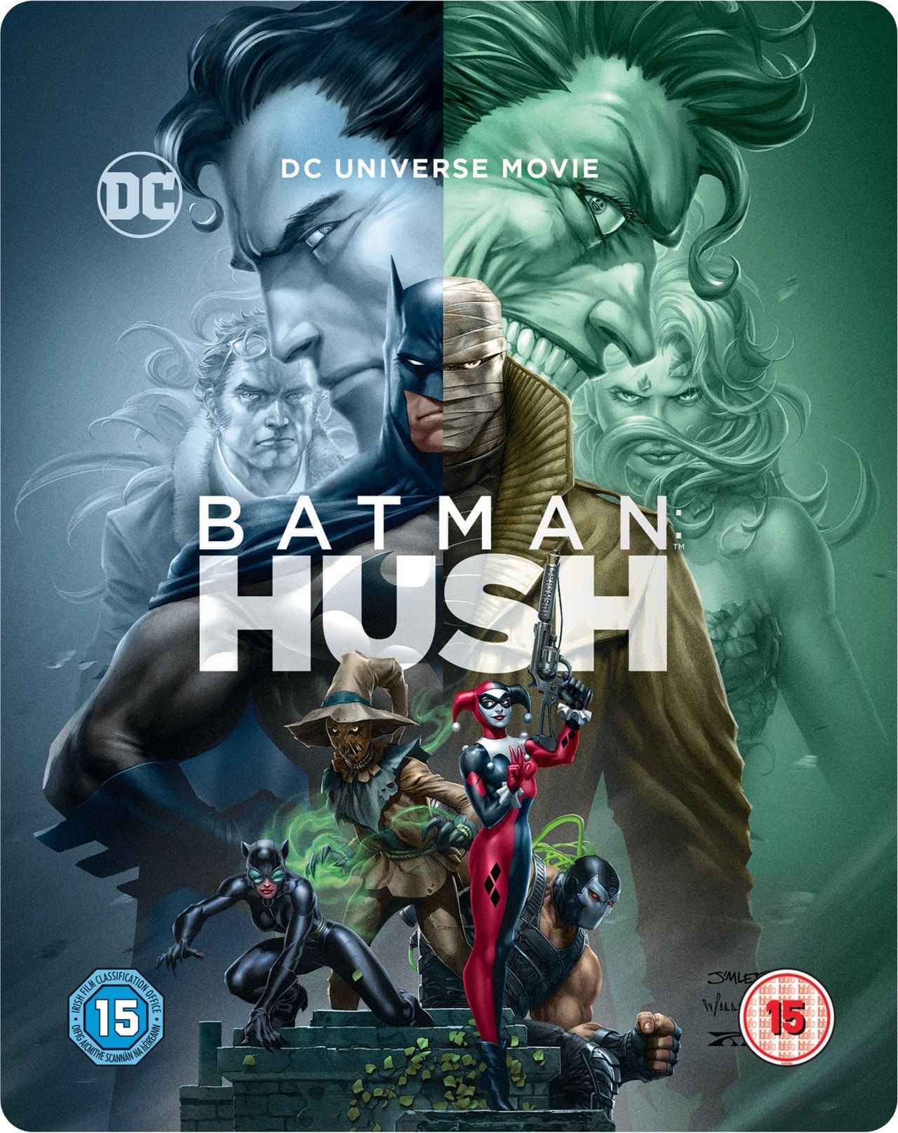 Batman Hush Blu Ray Steelbook Free Shipping Over 20 Hmv Store
