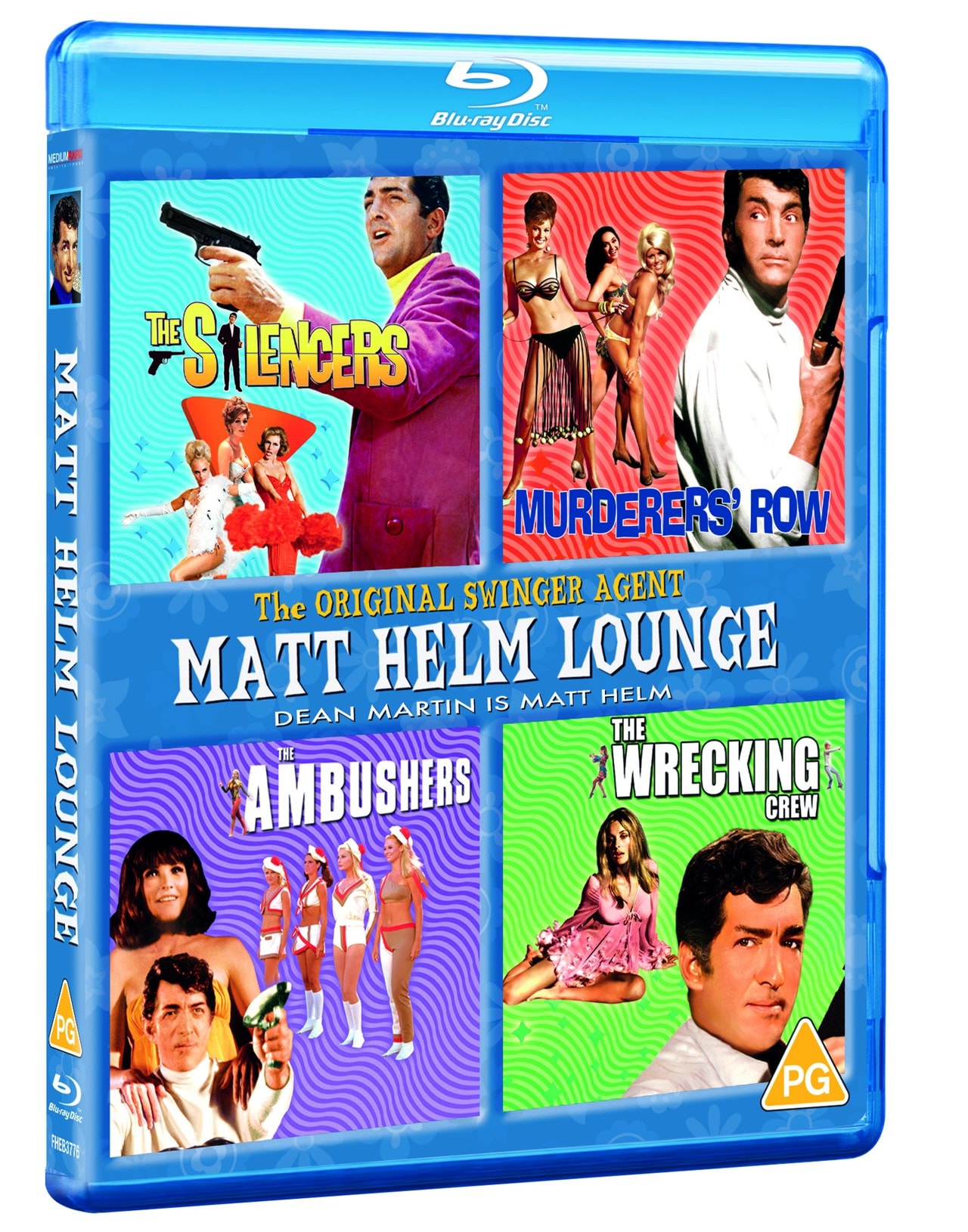 Matt Helm Lounge The Silencers/Murderers' Row/The Ambushers/ Bluray