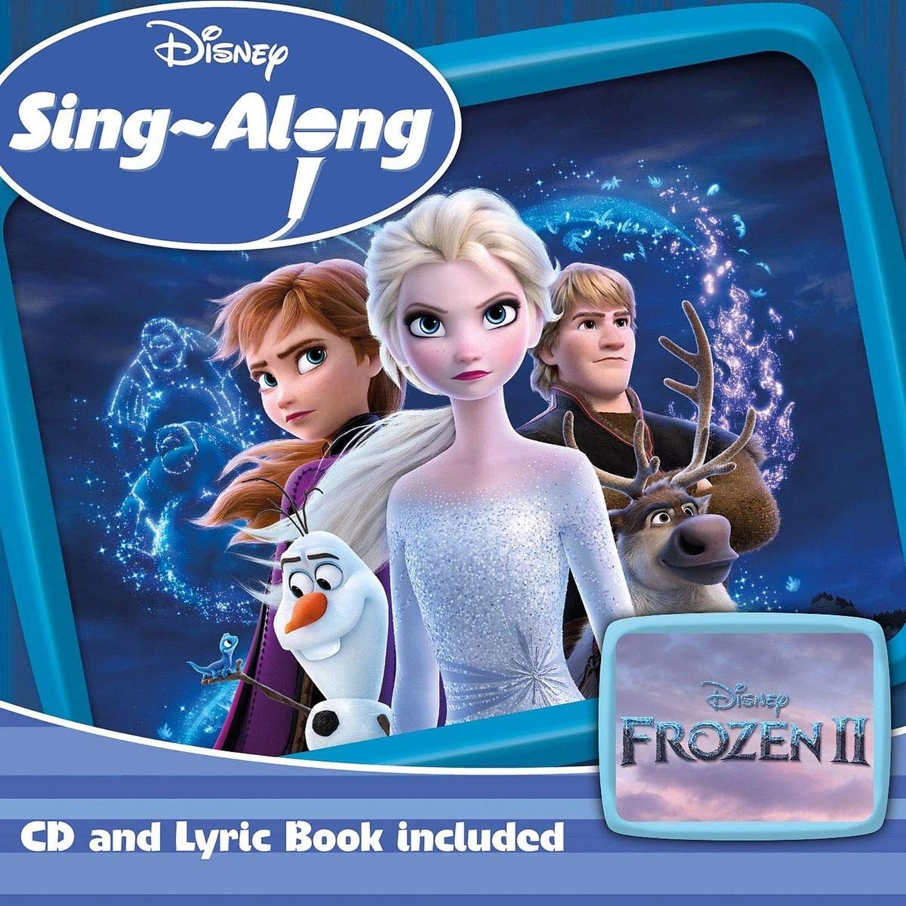  Frozen  II Disney  Sing along CD  Album Free shipping 
