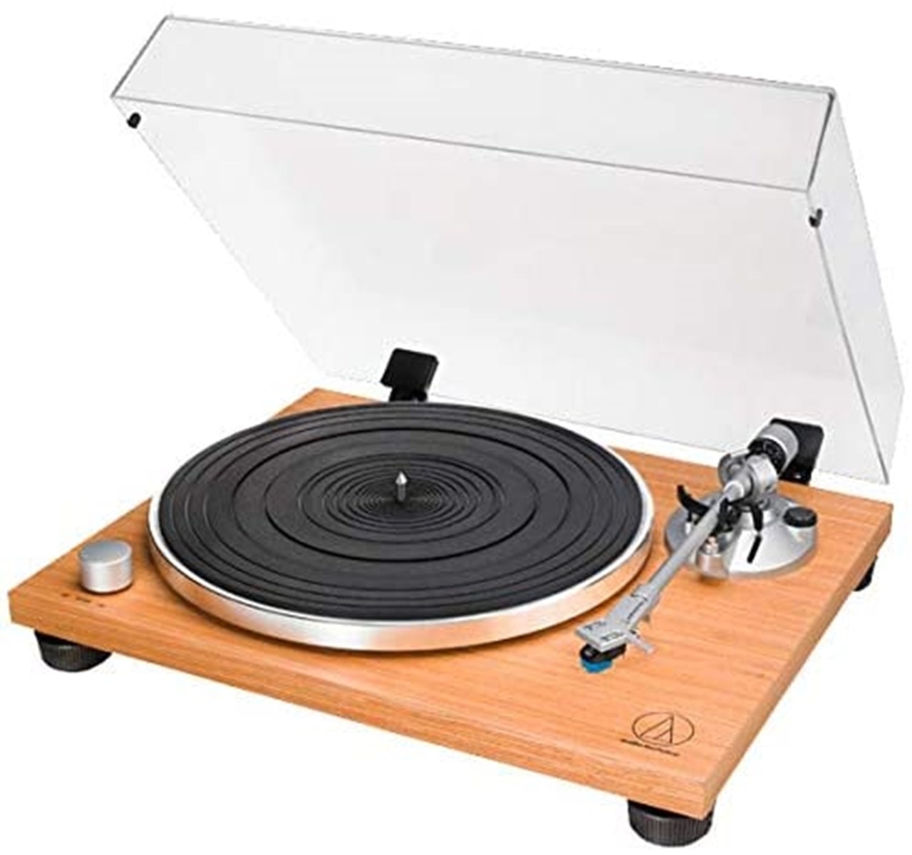 Audio Technica ATLPW30 Wood Turntable Vinyl Record Player HMV Store