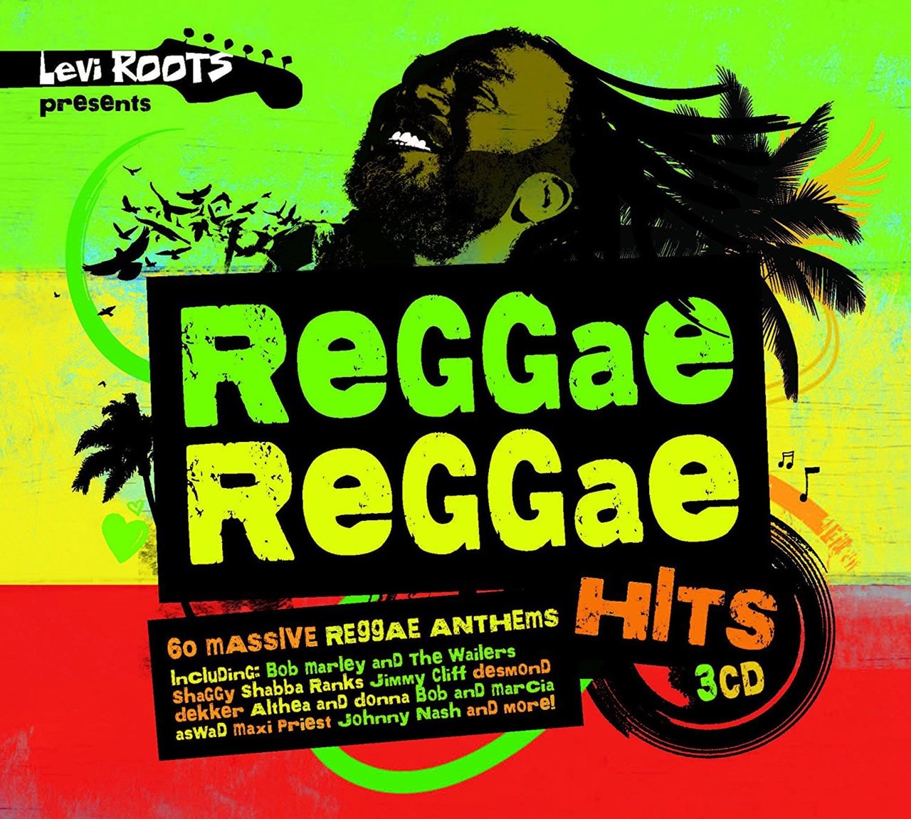 Levi Roots Presents Reggae Reggae Hits CD Album Free shipping over