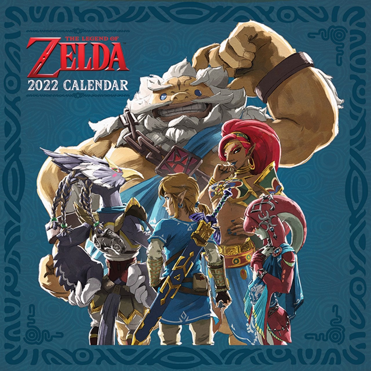 The Legend of Zelda Square 2022 Calendar Calendars Free shipping