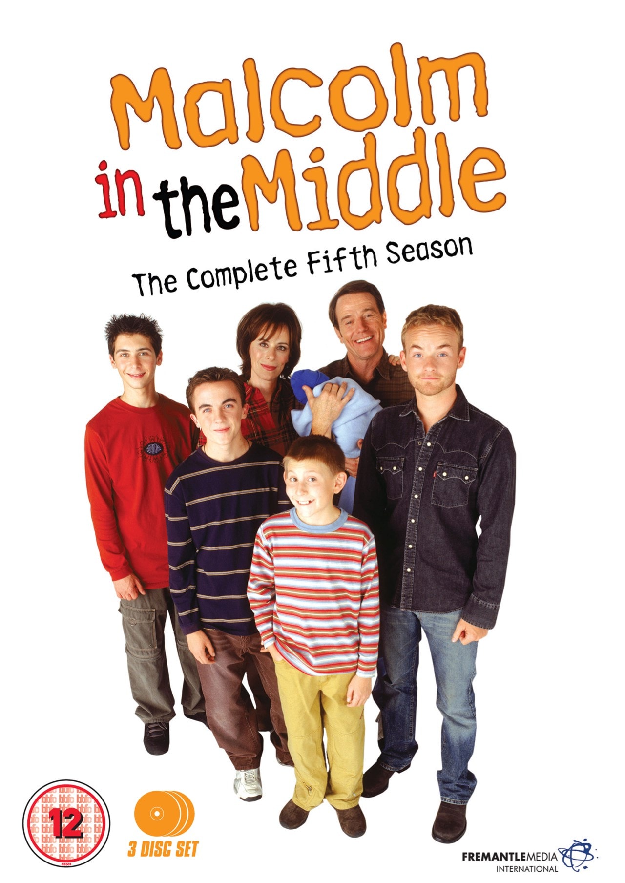 Malcolm in the Middle The Complete Series 5 DVD Free shipping over