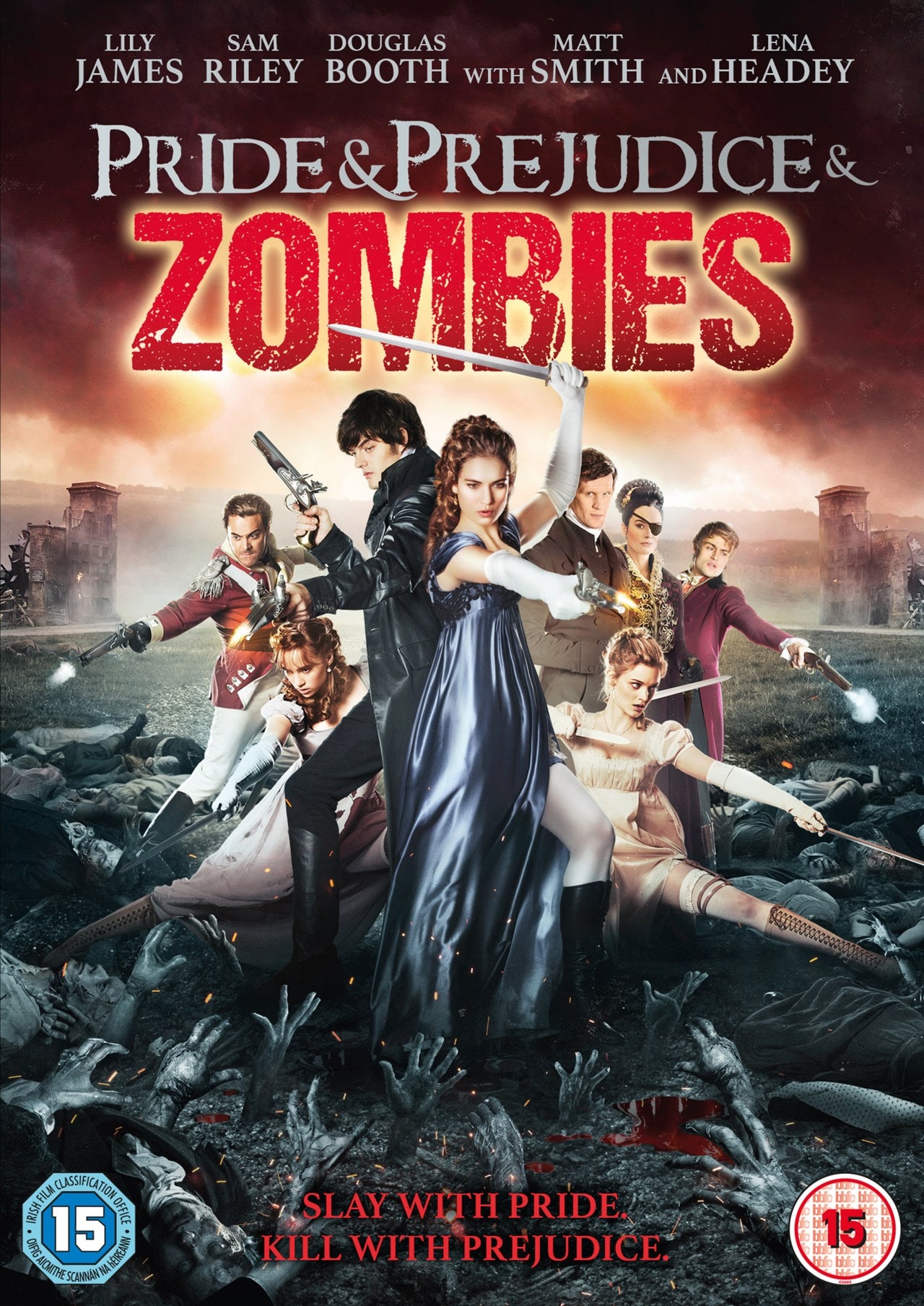 Pride and Prejudice and Zombies | DVD | Free shipping over £20 | HMV Store