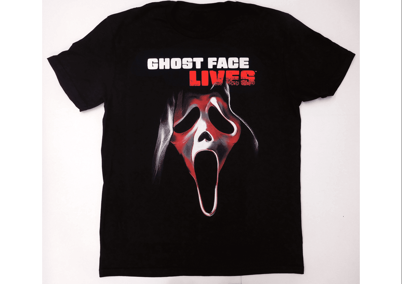 Ghost Face Lives Tee | T-Shirt | Free shipping over £20 | HMV Store