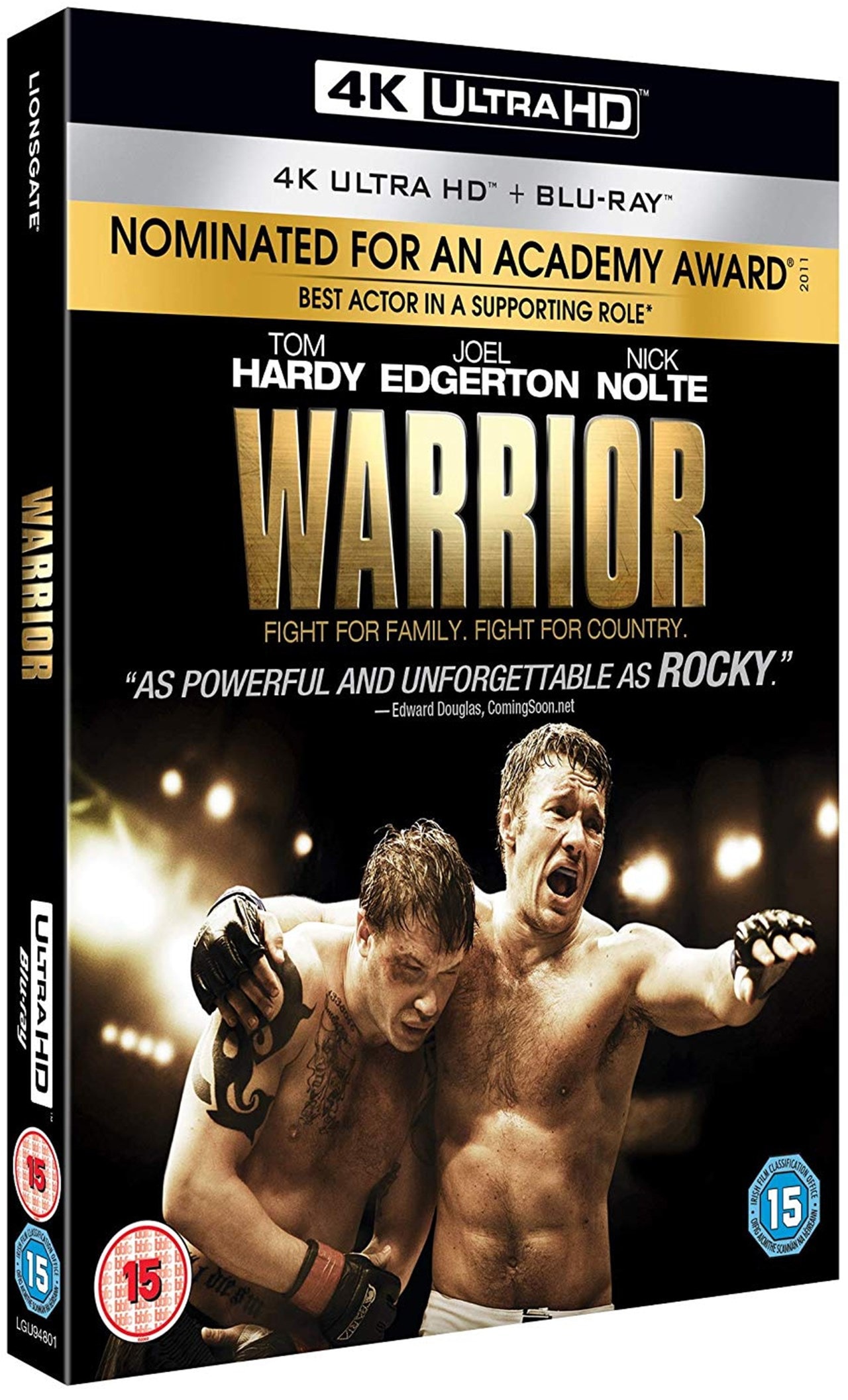 Warrior | 4K Ultra HD Blu-ray | Free shipping over £20 | HMV Store