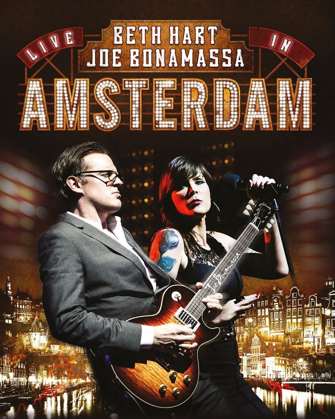 Beth Hart and Joe Bonamassa Live in Amsterdam DVD Free shipping