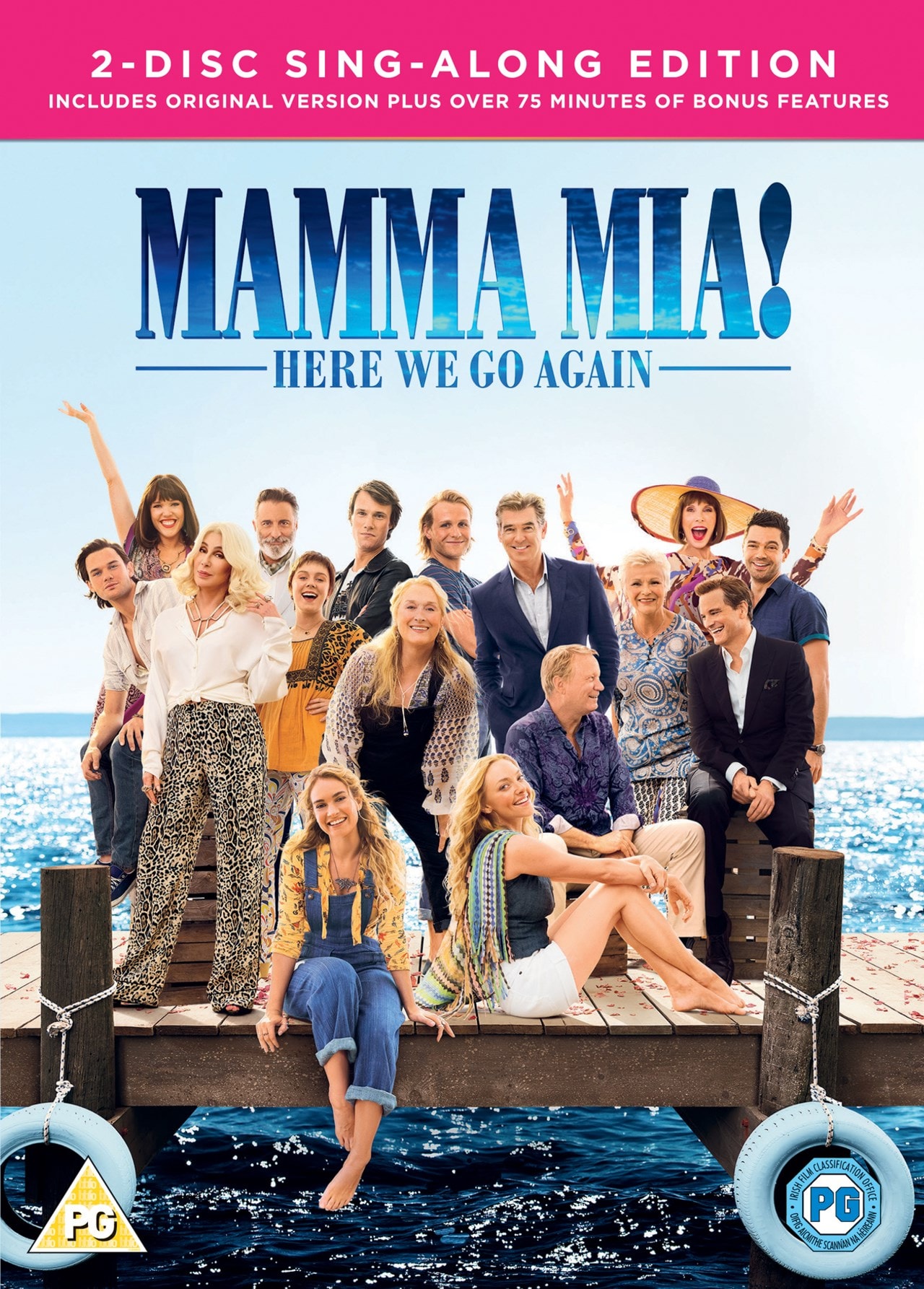 Mamma Mia Here We Go Again Netflix Mamma Mia! Here We Go Again | DVD | Free shipping over £20 | HMV Store