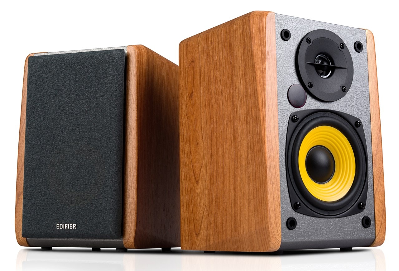 Active Bluetooth Bookshelf Speakers Edifier R1010BT Wood Active Bluetooth Bookshelf Speakers | Speakers