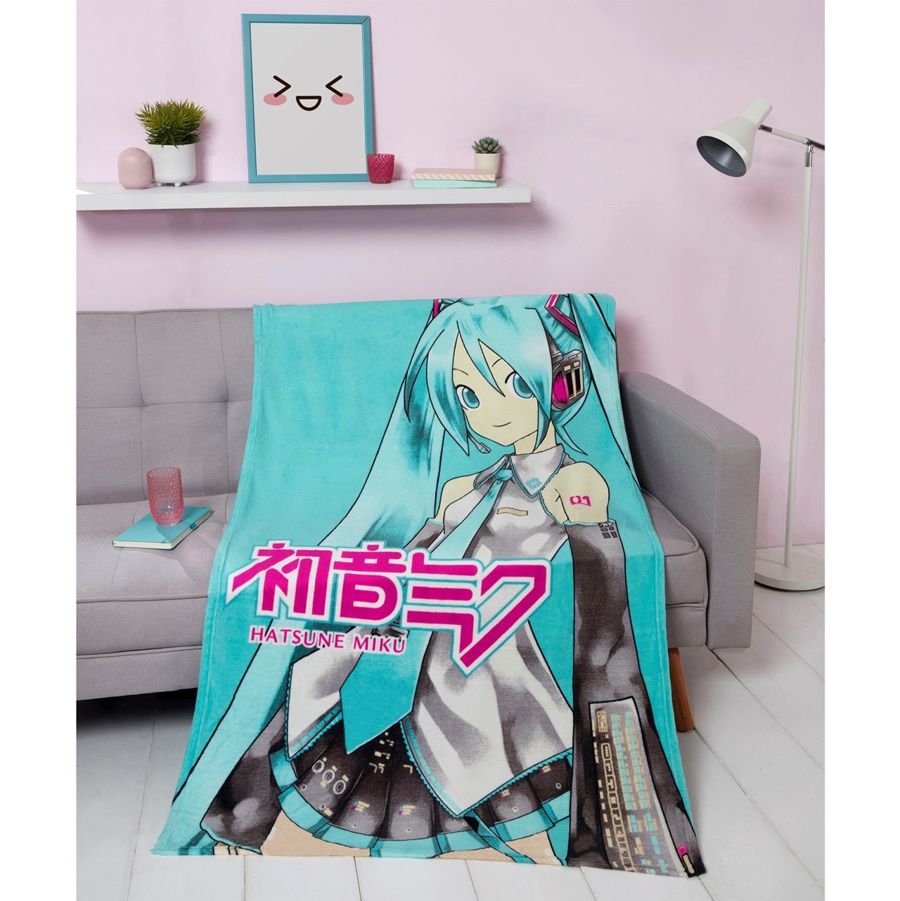 Hatsune Miku Fleece Blanket Bedding & Linen Free shipping over £20 HMV Store
