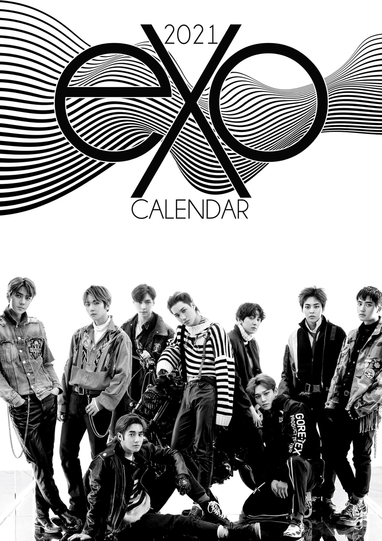 Exo Unofficial A3 2021 Calendar Calendars Free Shipping Over 20 Hmv Store