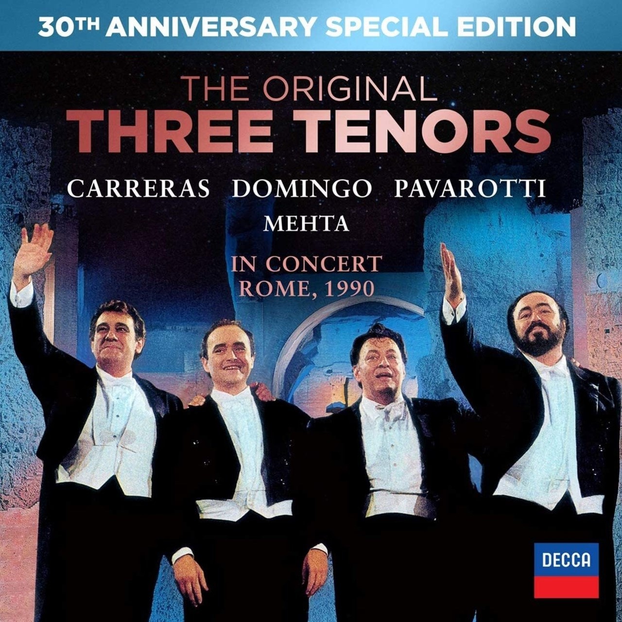 The Original Three Tenors in Concert, Rome, 1990 | CD/DVD Album | Free