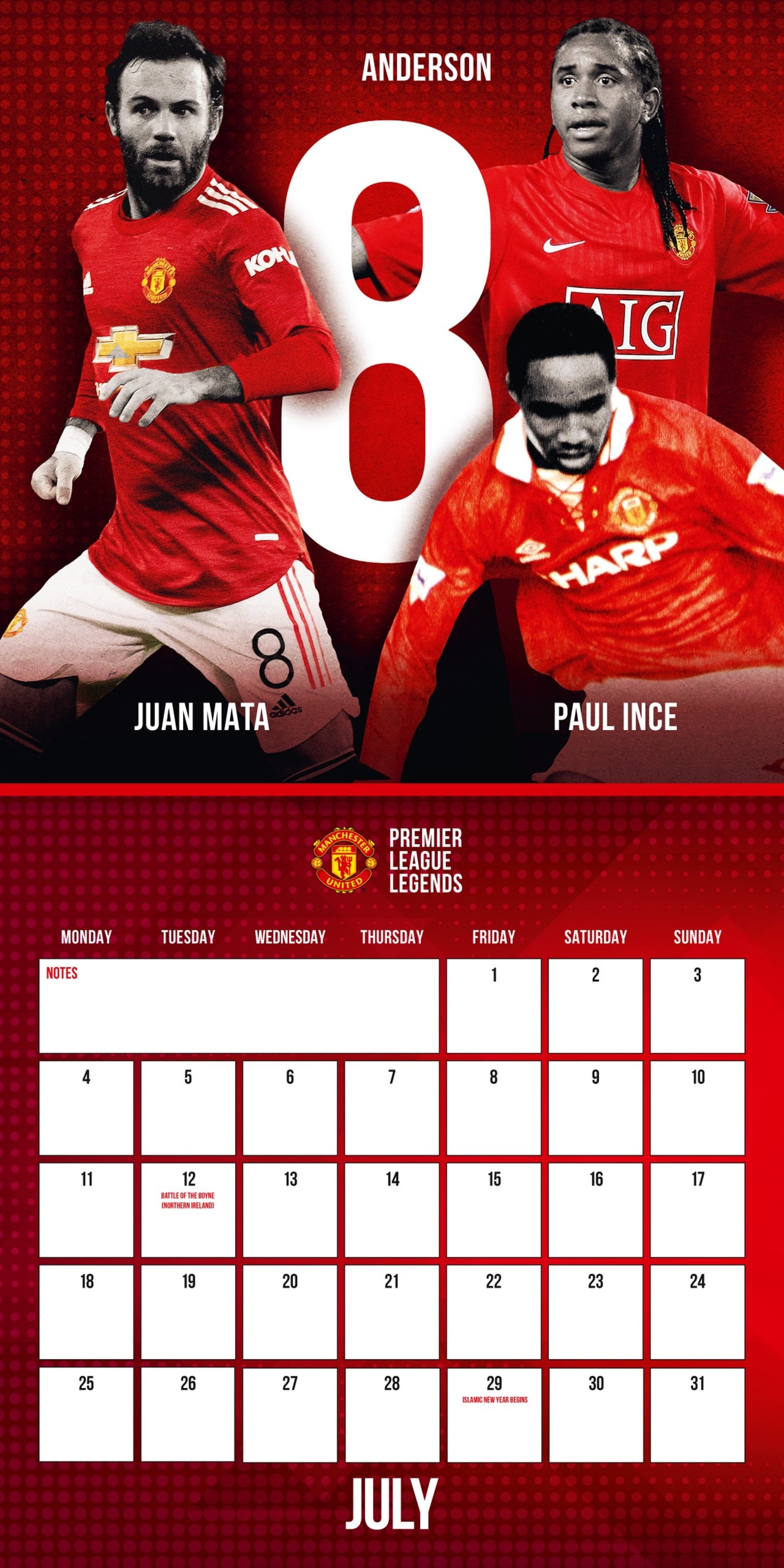 Manchester United FC 2022 Calendar & Diary Gift Box | Calendars | Free