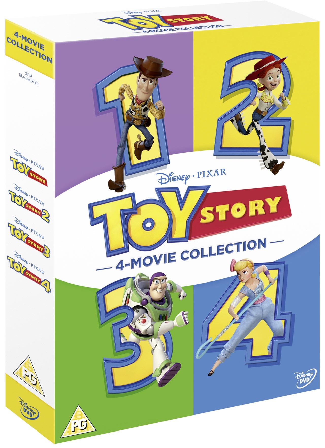 Toy Story 4 Movie Collection Dvd Box Set Free Shipping Over £20