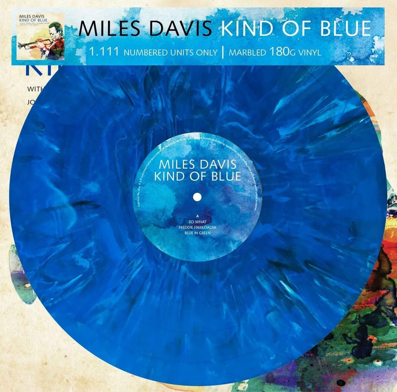 Kind of Blue Vinyl 12" Album Free shipping over £20 HMV Store
