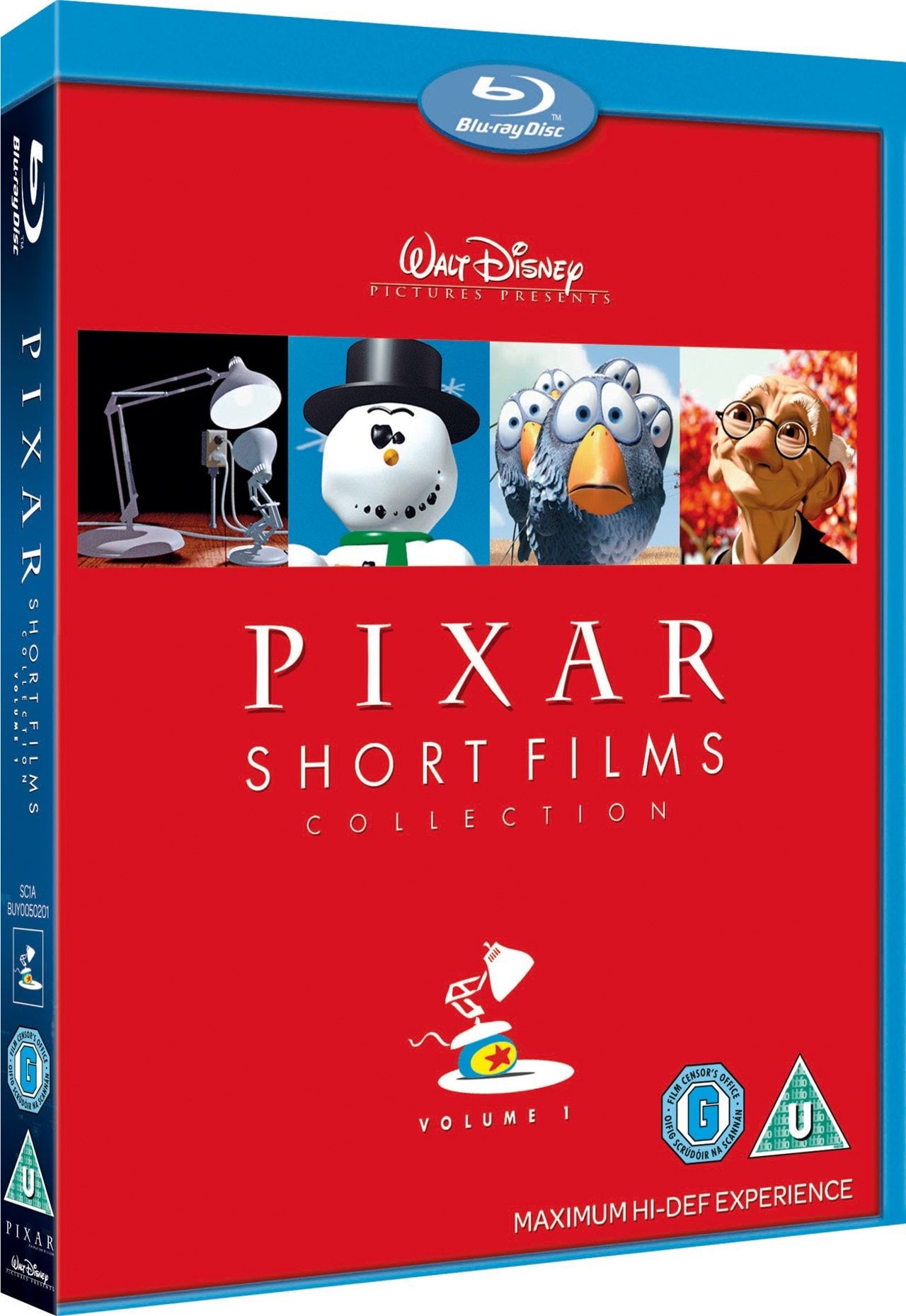 Pixar Short Films Collection Volume 1 Blu Ray Free Shipping Over £20 Hmv Store 4480