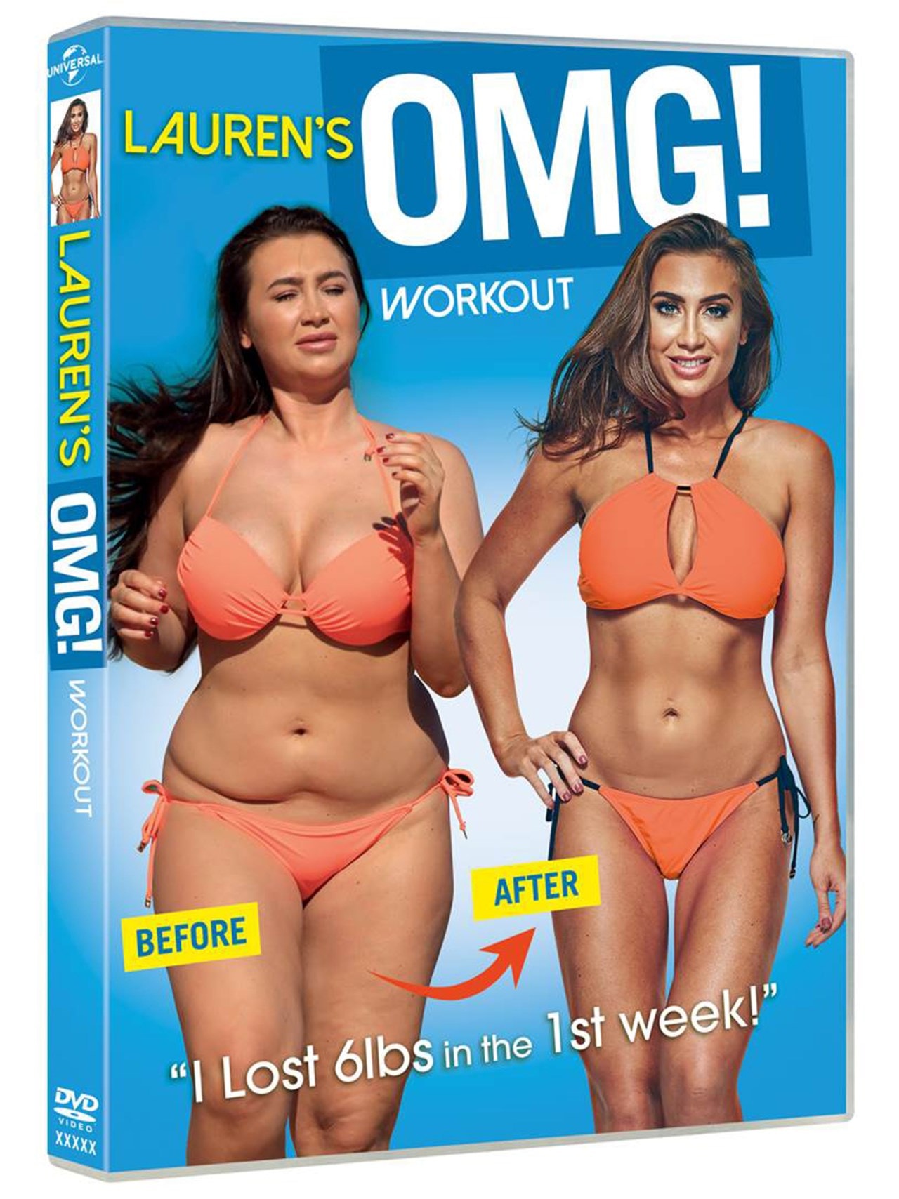 Lauren S OMG Workout DVD Free Shipping Over HMV Store