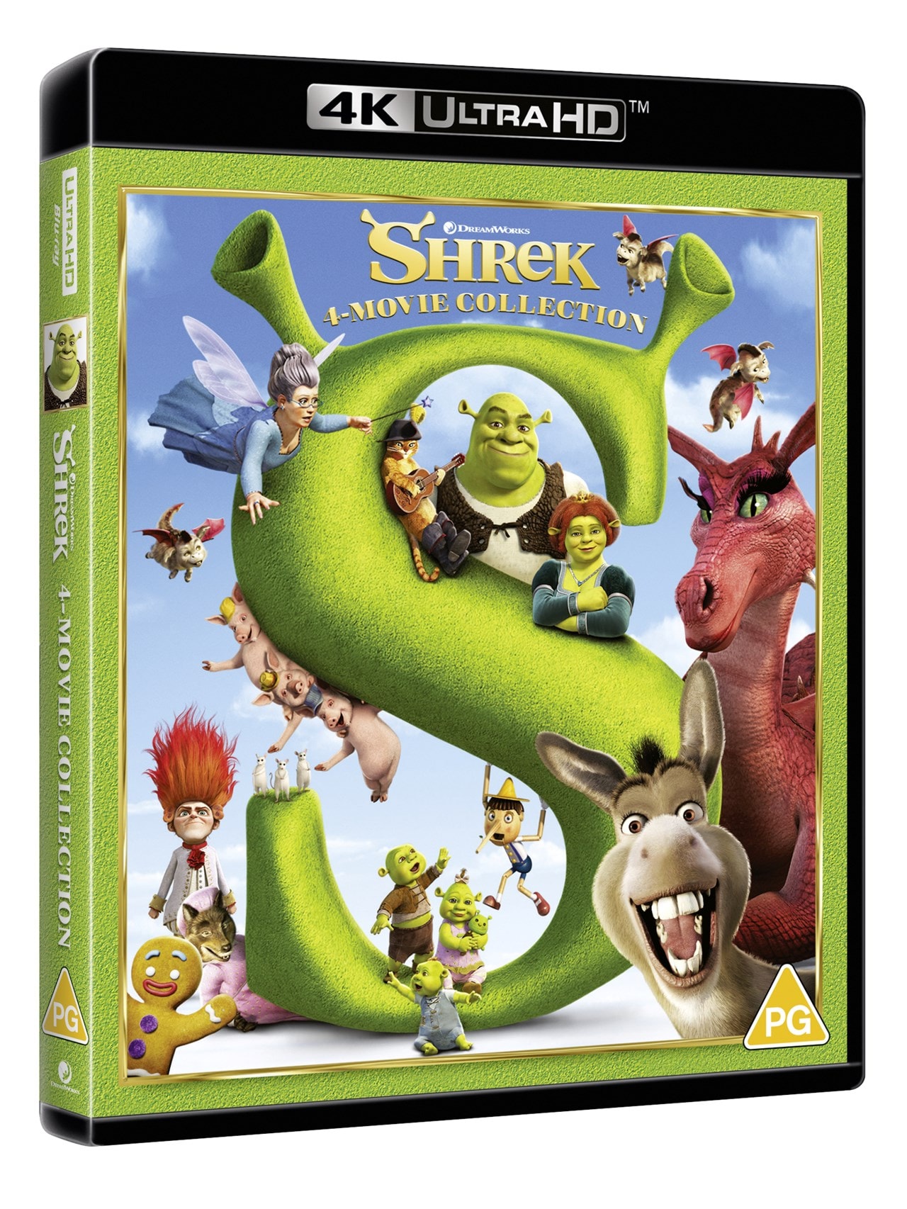 Shrek: The 4-movie Collection | 4K Ultra HD Blu-ray | Free shipping ...