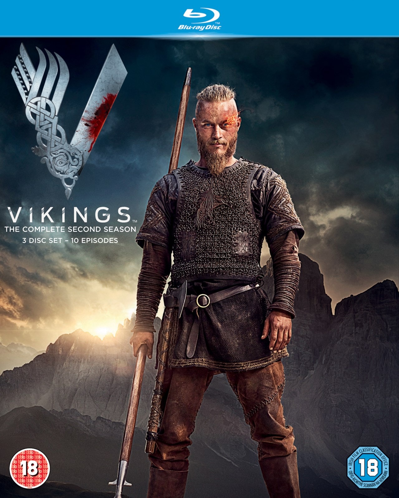 Vikings: The Complete Second Season | Blu-ray Box Set | Free Shipping ...