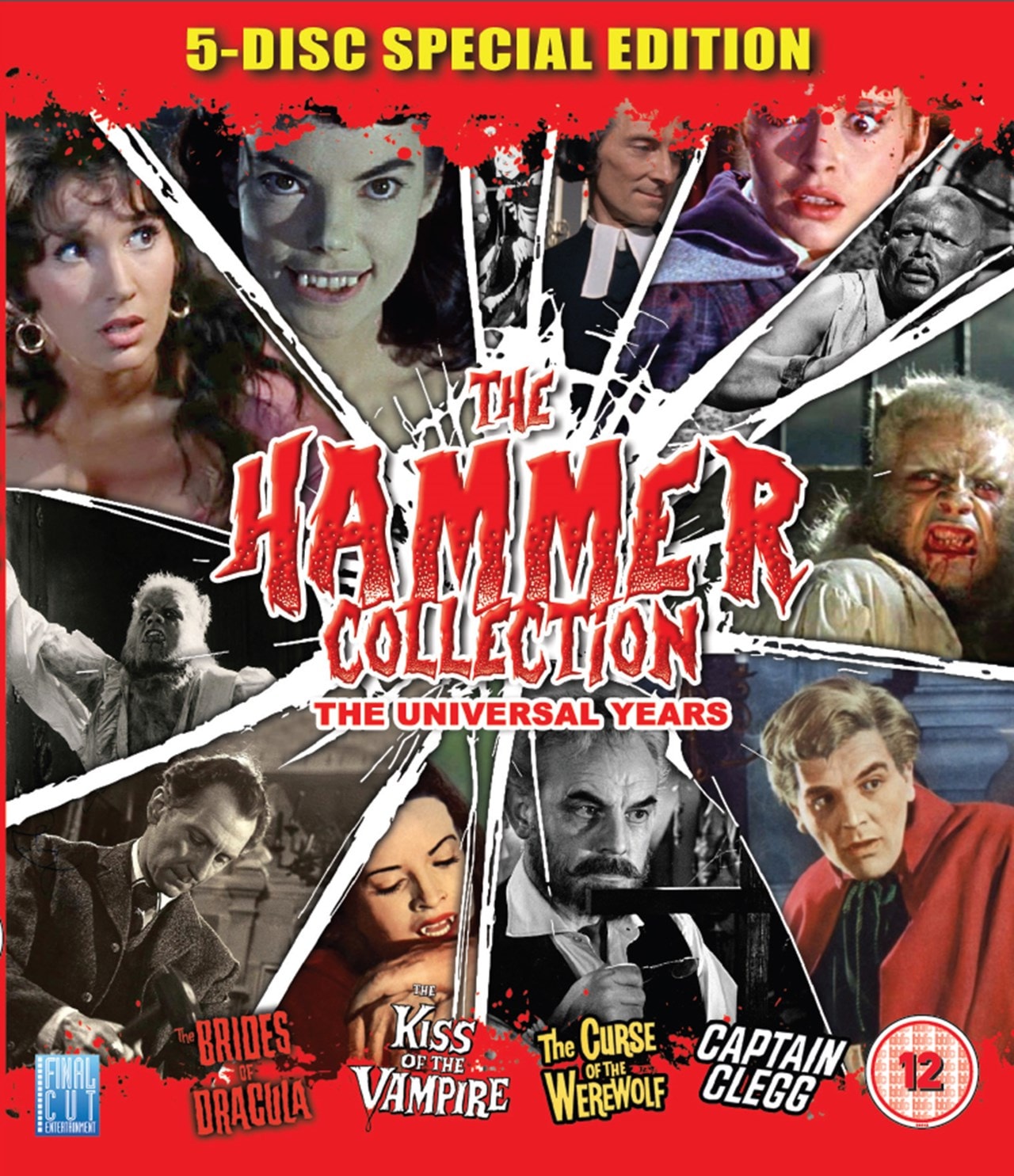 The Hammer Collection Blu Ray Free Shipping Over £20 Hmv Store