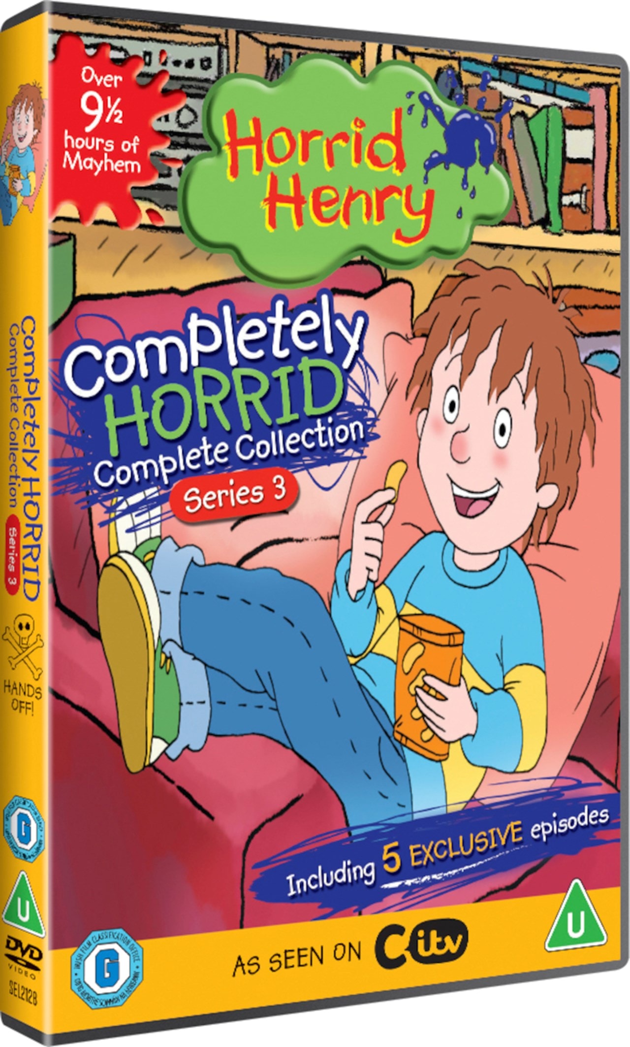 Horrid Henry Completely Horrid Complete Collection Series 3 Dvd Box Set Free Shipping