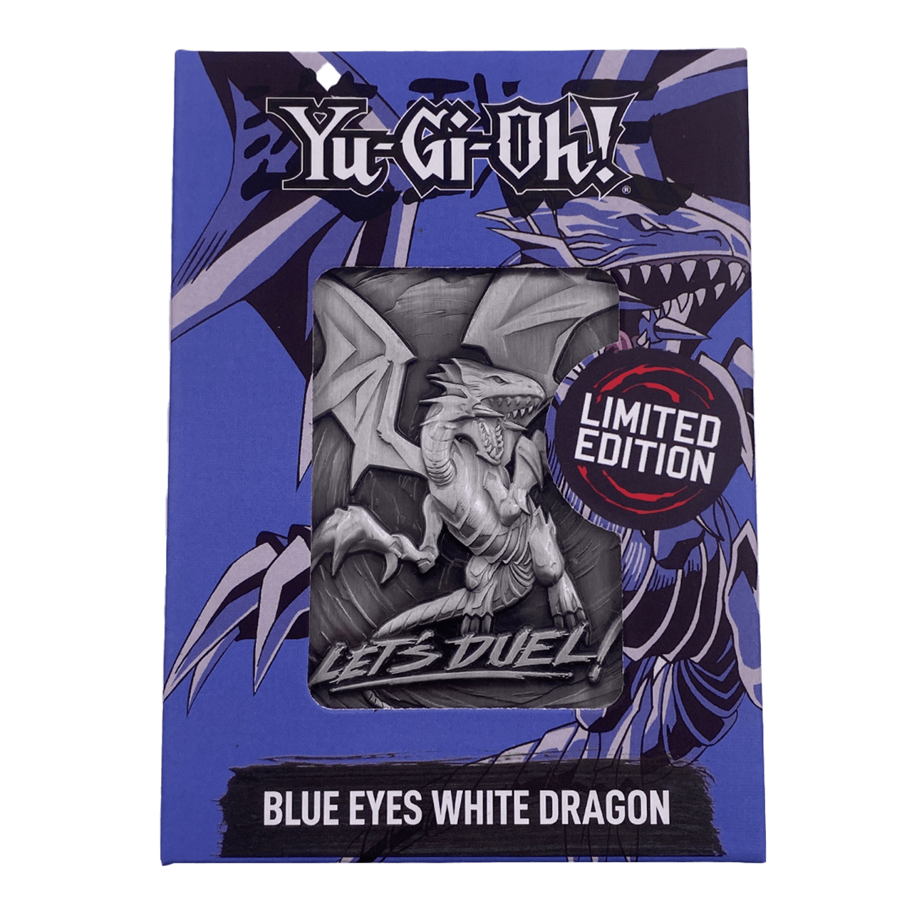 Blue Eyes White Dragon Yu Gi Oh Metal Collectible Pop Culture Accessories Free Shipping Over Hmv Store