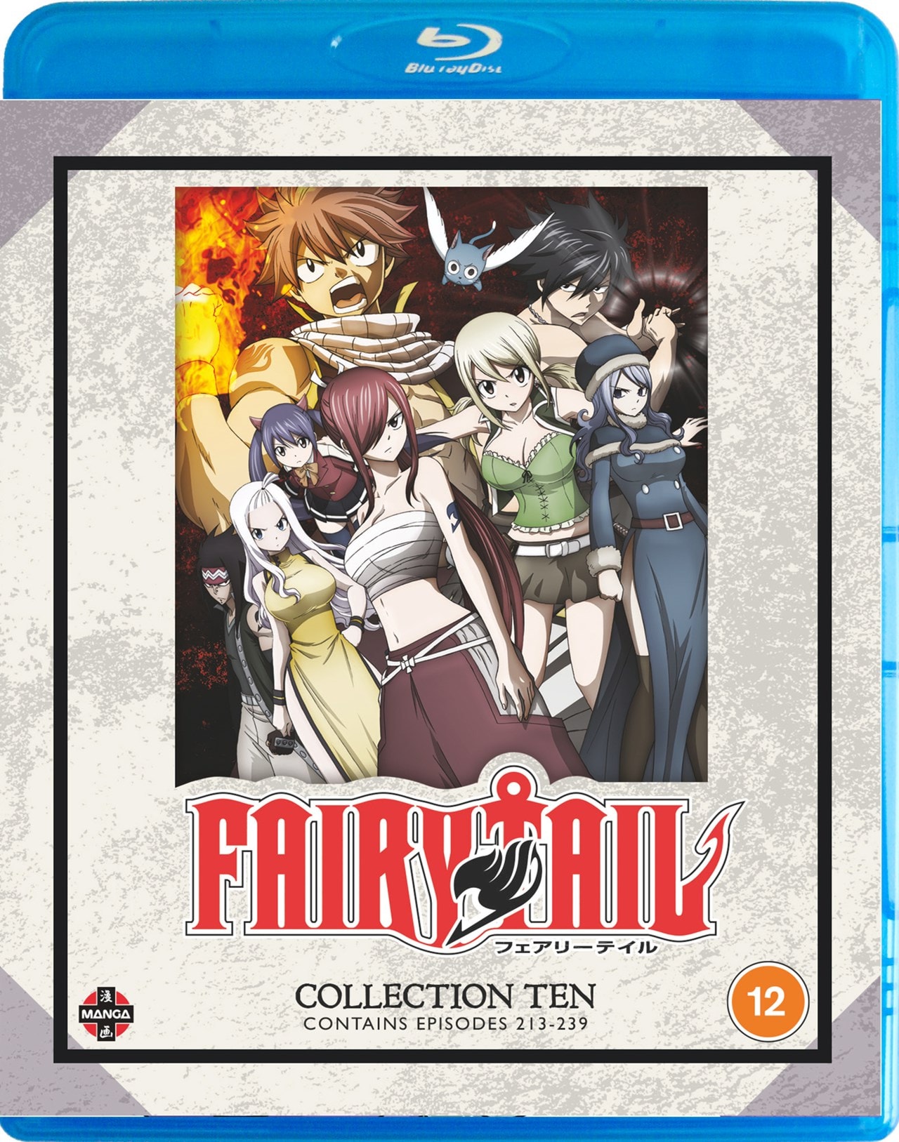 Fairy Tail Collection 10 Blu Ray Box Set Free Shipping Over Hmv Store