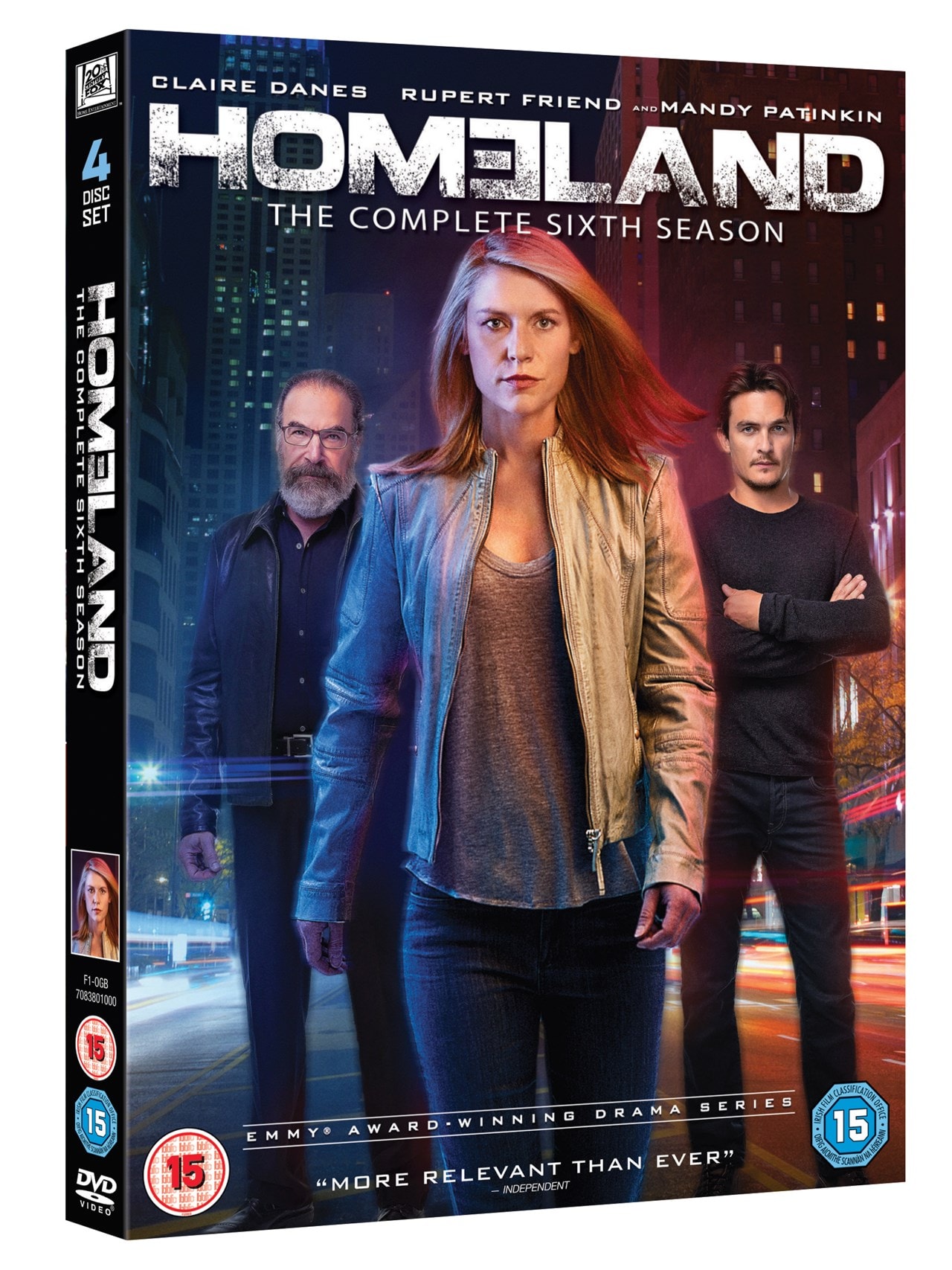 Homeland The Complete Sixth Season DVD Box Set Free shipping over