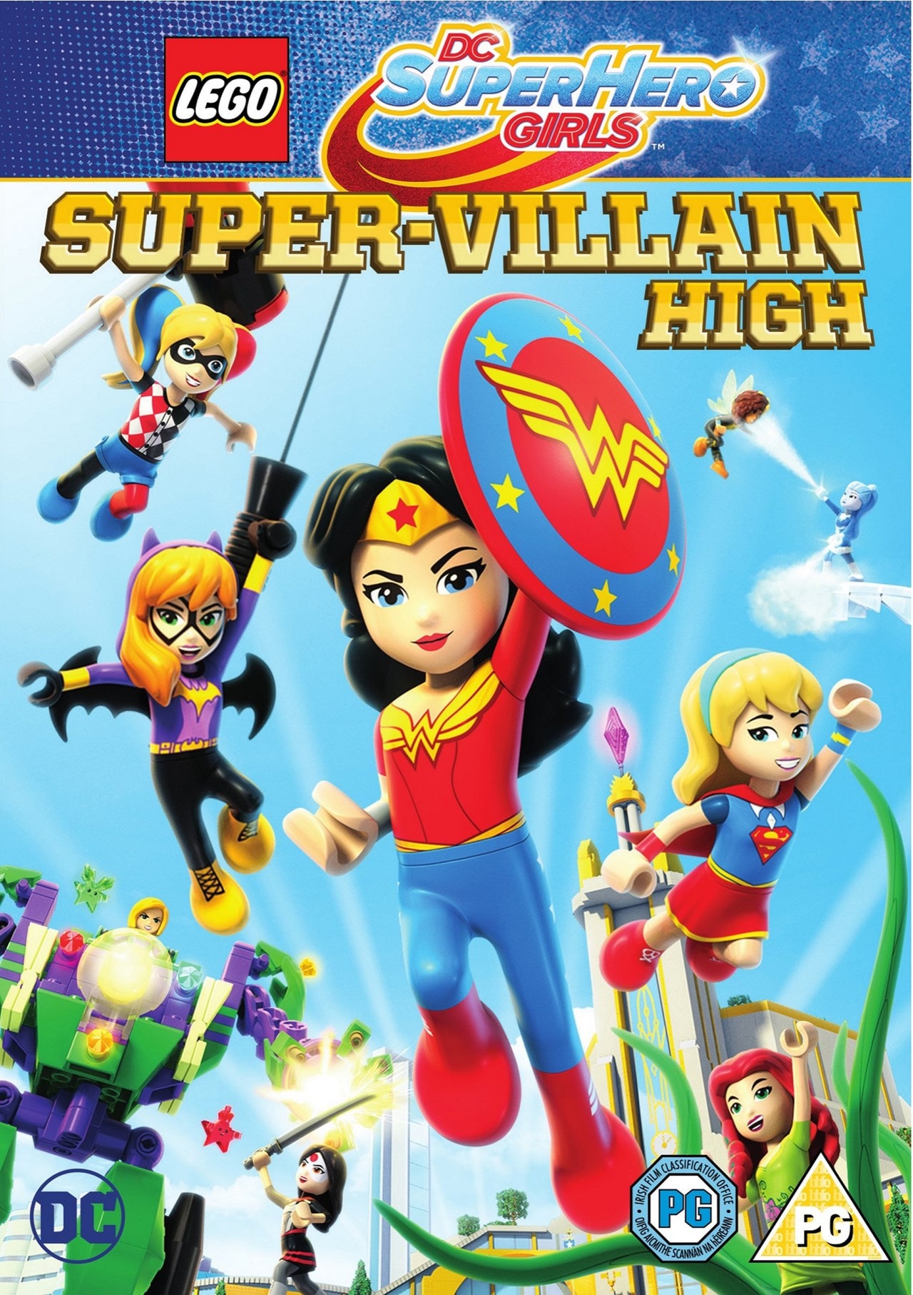 Lego Dc Superhero Girls Super Villain High Dvd Free Shipping Over £20 Hmv Store 7517
