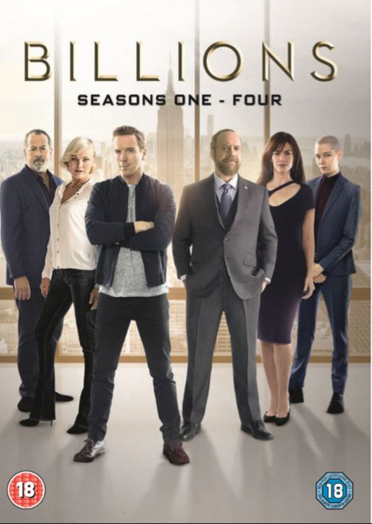 Billions: Seasons One - Four | DVD Box Set | Free shipping over £20
