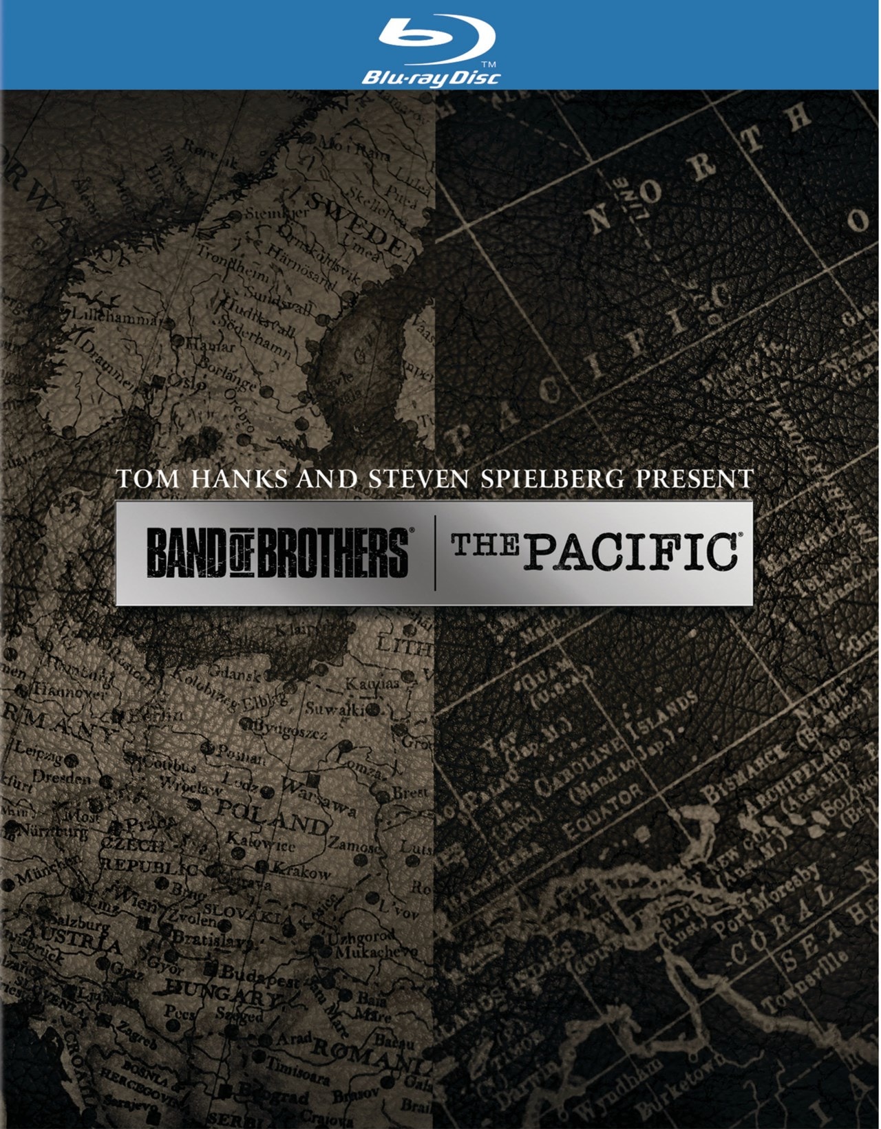 Band of Brothers/The Pacific Bluray Box Set Free shipping over £20